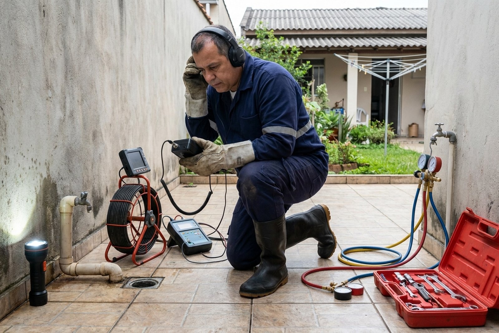 Detecção de Vazamento de Esgoto em Florianópolis‑SC